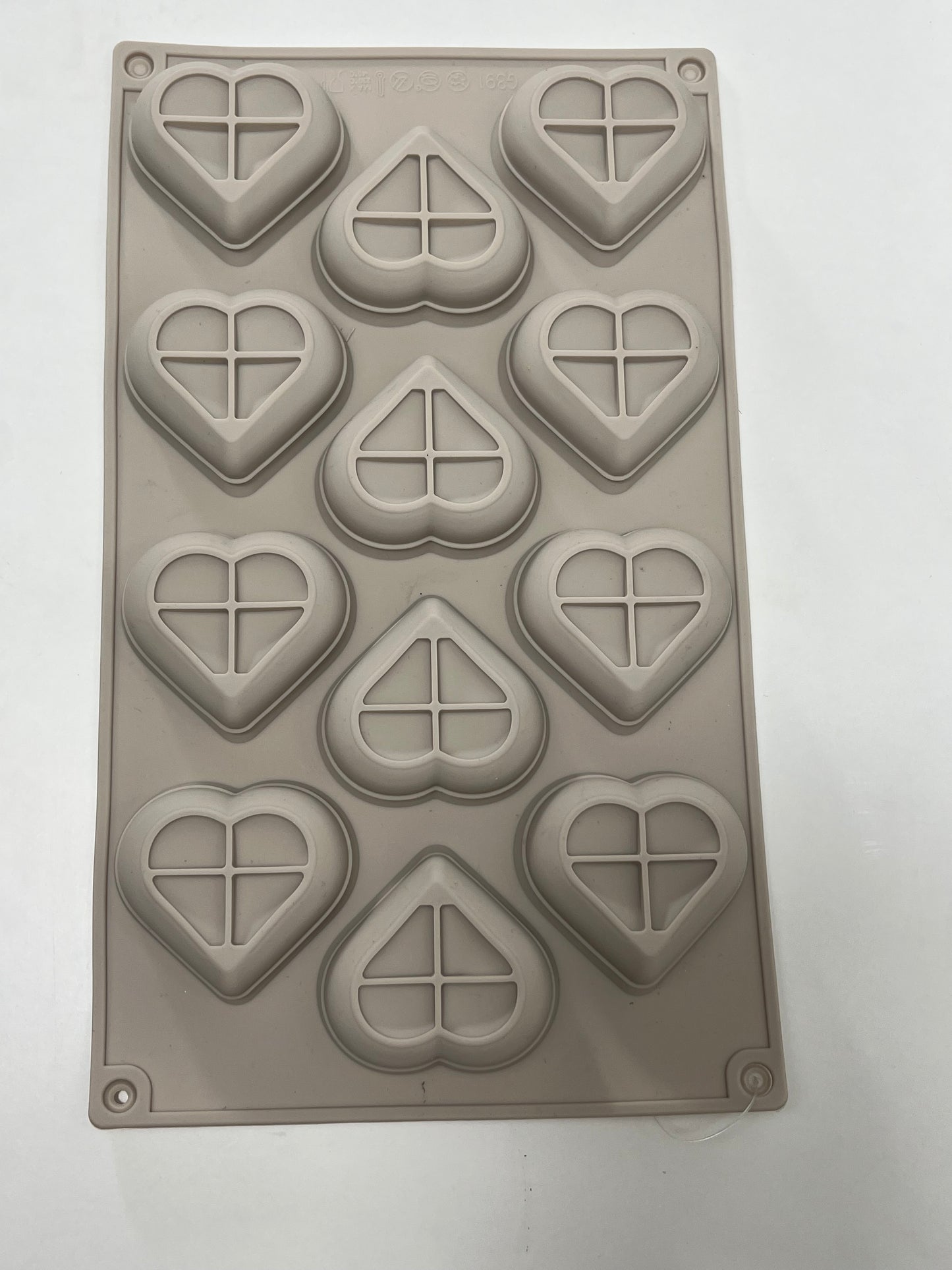 Moule silicone cœur