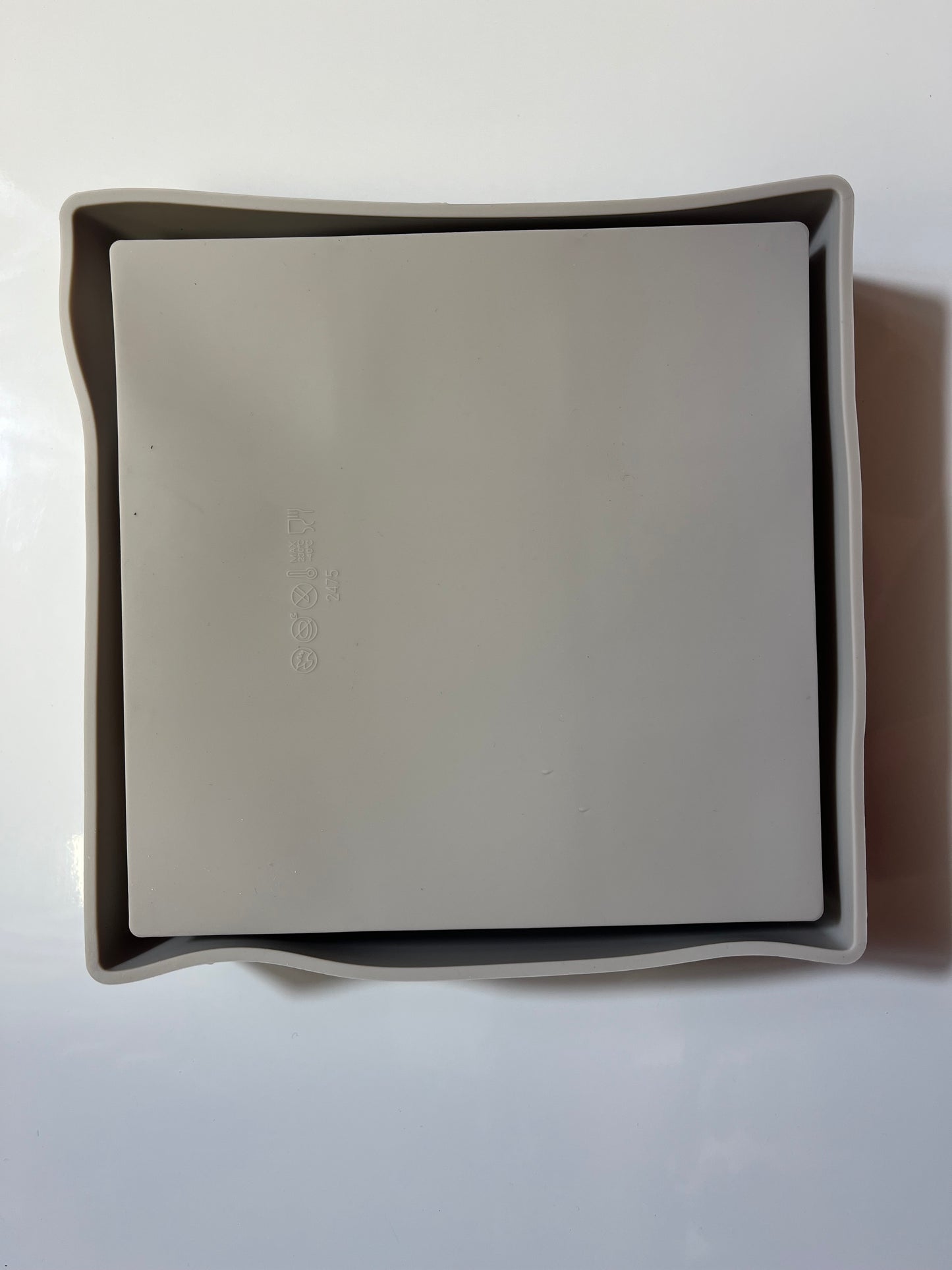 Moule silicone carré tablette 16,50 cm