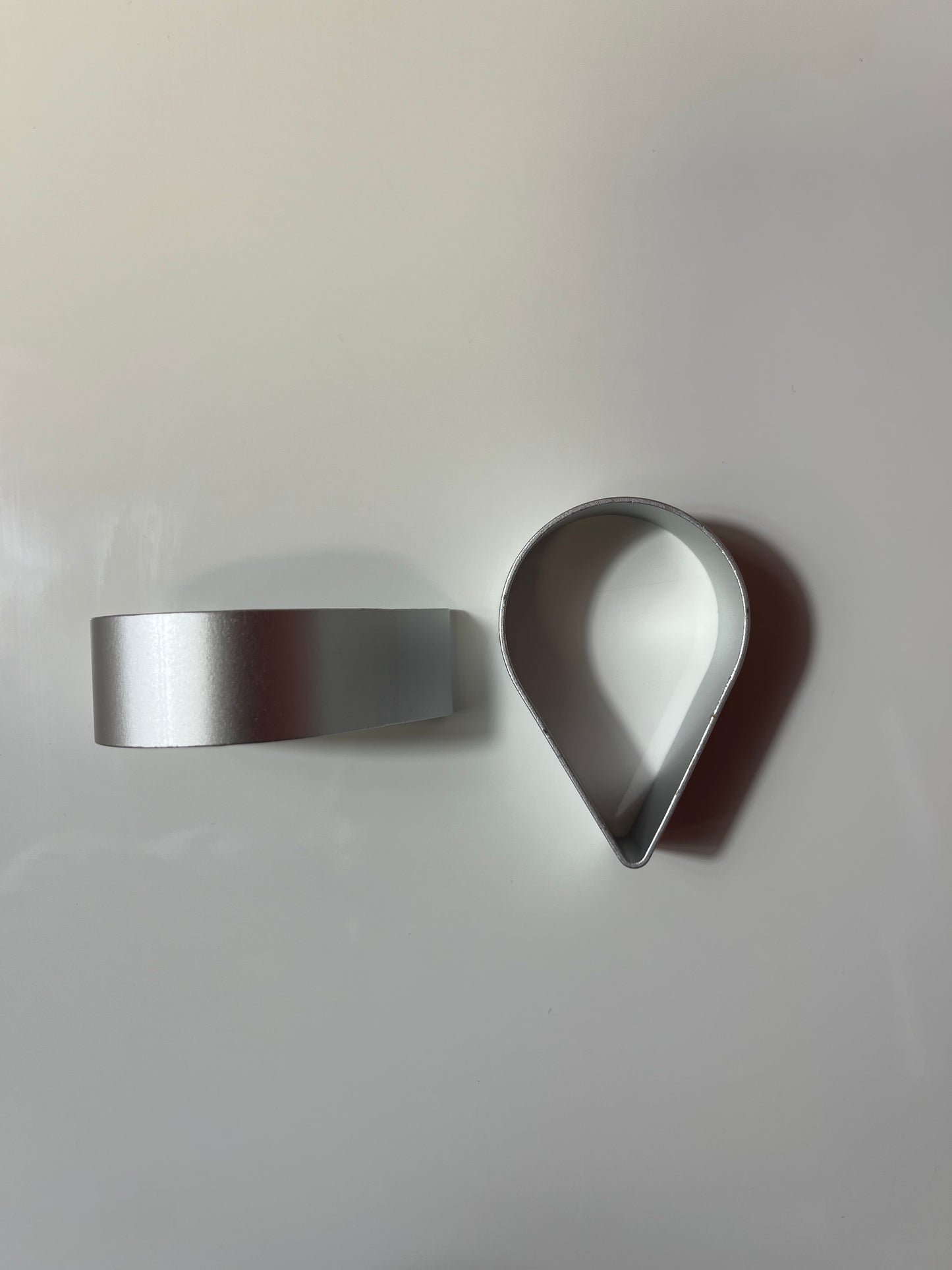 Emporte pièce Aluminium forme goutte.