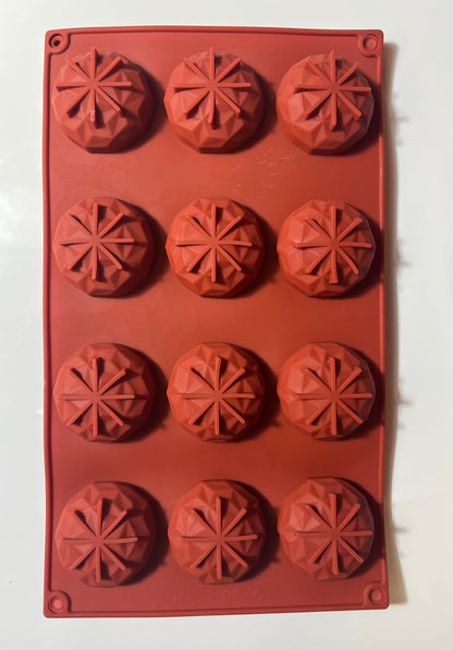 Moule silicone dôme diamant