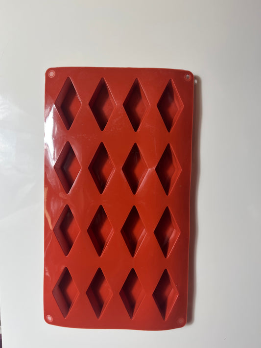 Moule silicone 16 losanges
