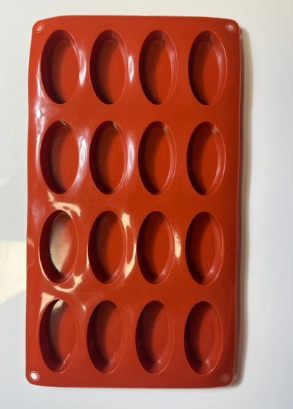 Moule silicone 16 ovales
