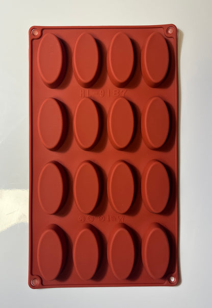 Moule silicone 16 ovales