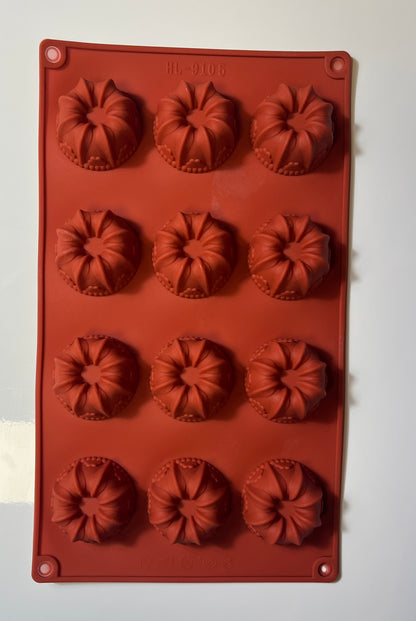 Moule silicone 12 couronnes