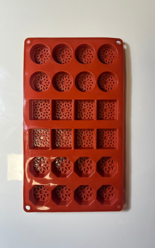Moule silicone arabesque mix