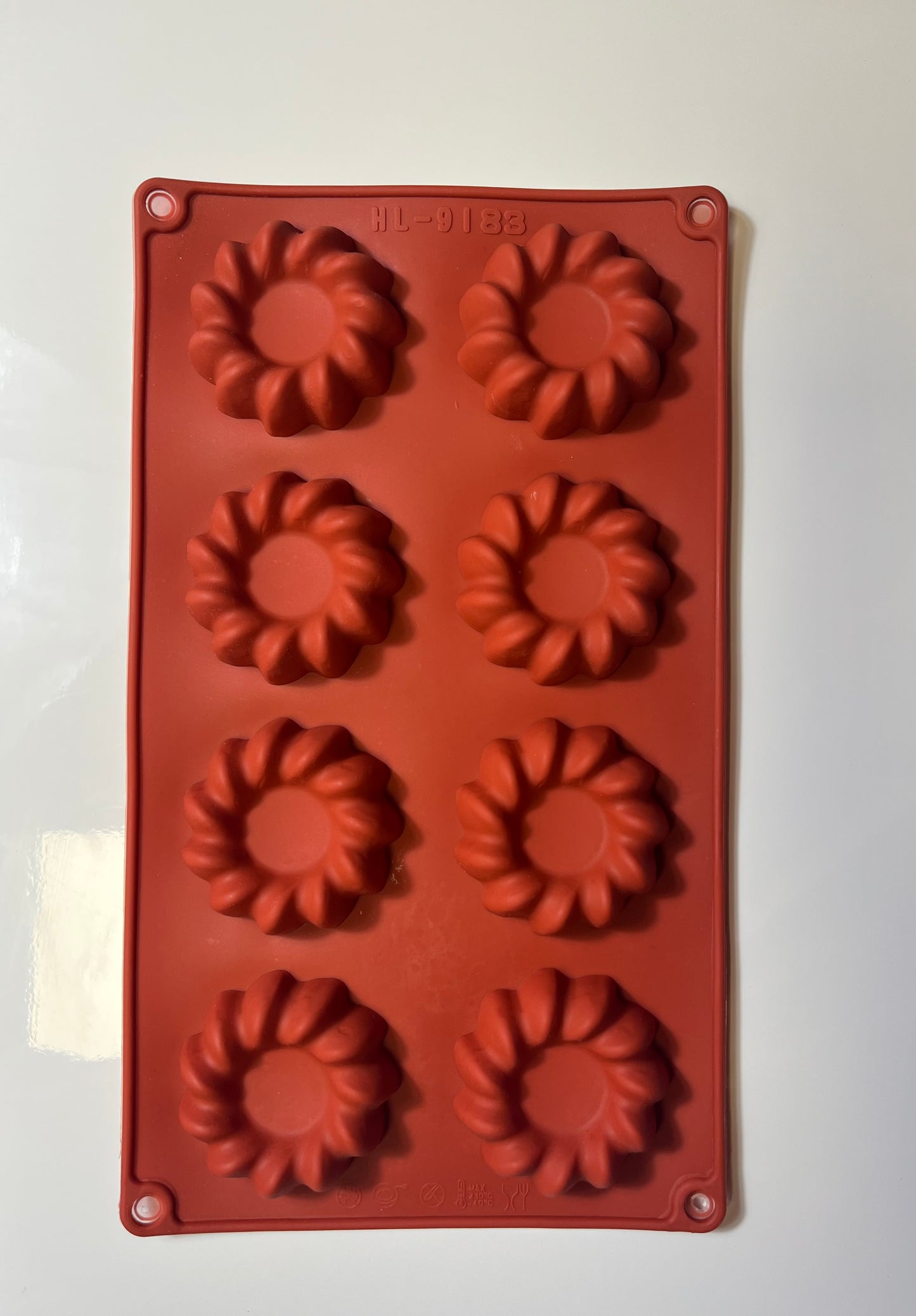 Moule silicone 8 tartelettes