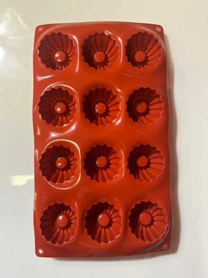 Moule silicone 12 cannelés