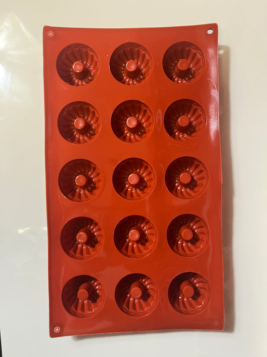 Moule silicone 15 mini kouglof