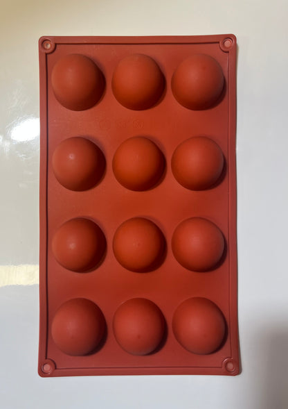 Moule silicone 12 dômes