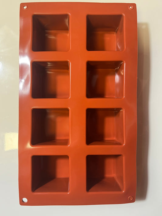 Moule silicone 8 gros cubes