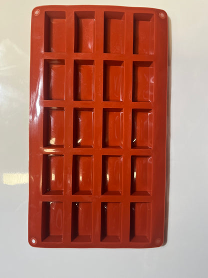 Moule silicone 20 rectangles