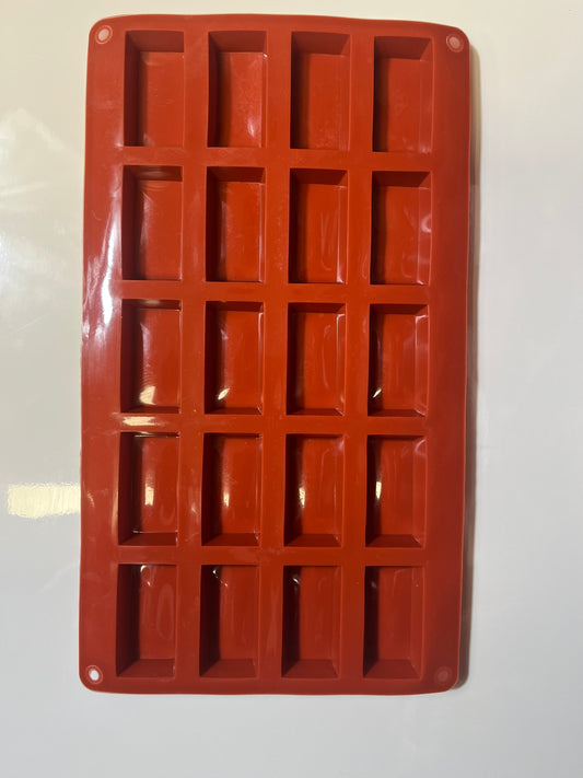 Moule silicone 20 rectangles