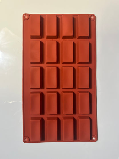 Moule silicone 20 rectangles