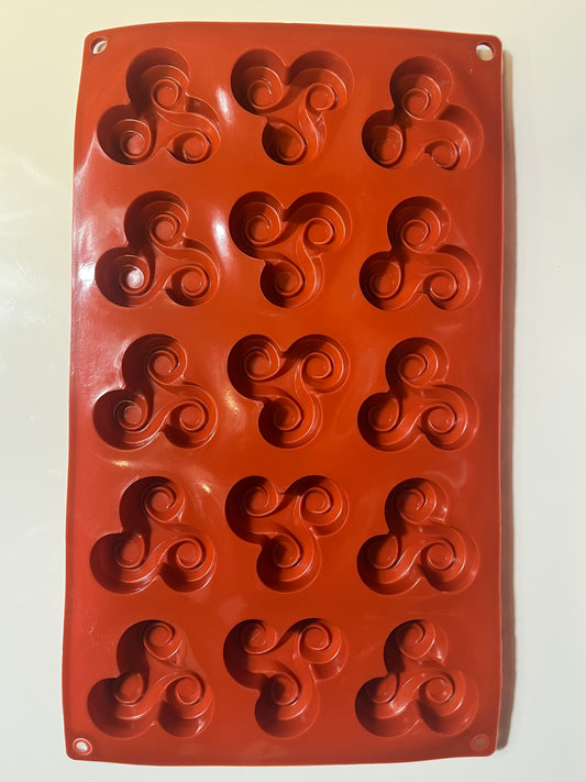 Moule silicone triskel