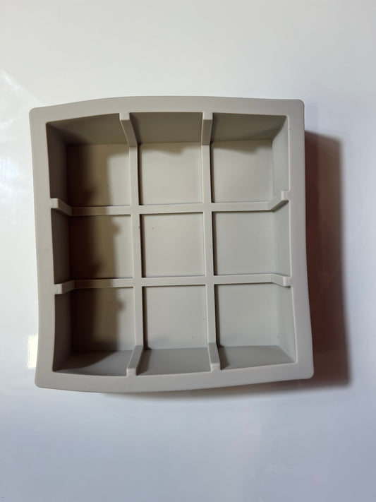 Moule silicone carré tablette 16,50 cm