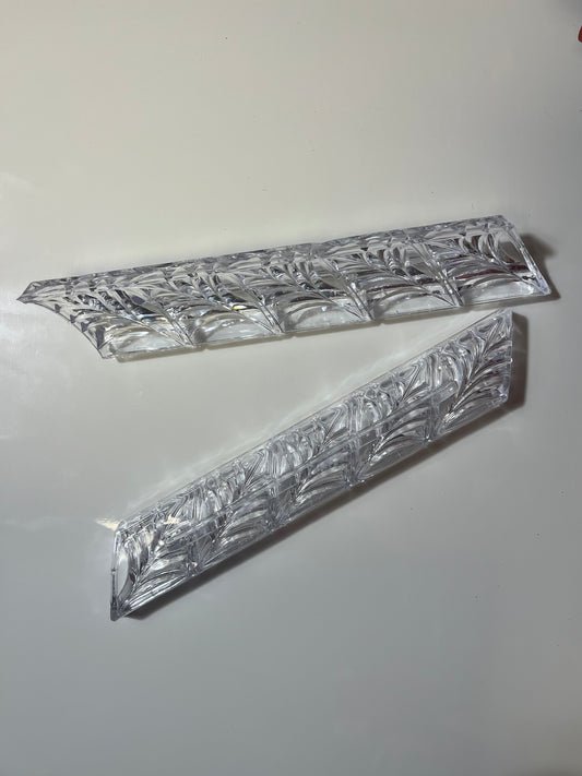 Moule makrout cristal feuille