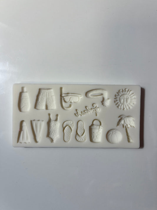 Moule silicone modelage été