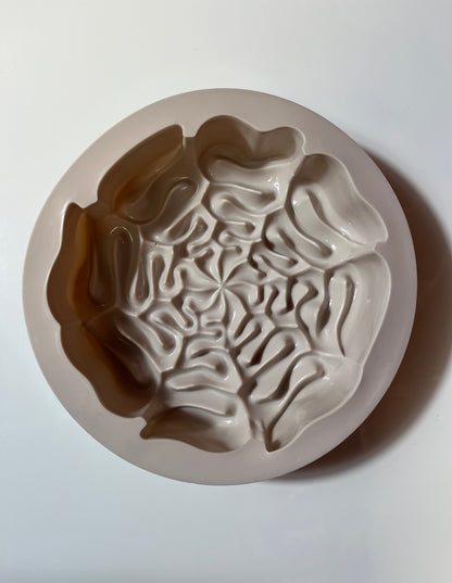 Moule silicone entremet, dentelle.