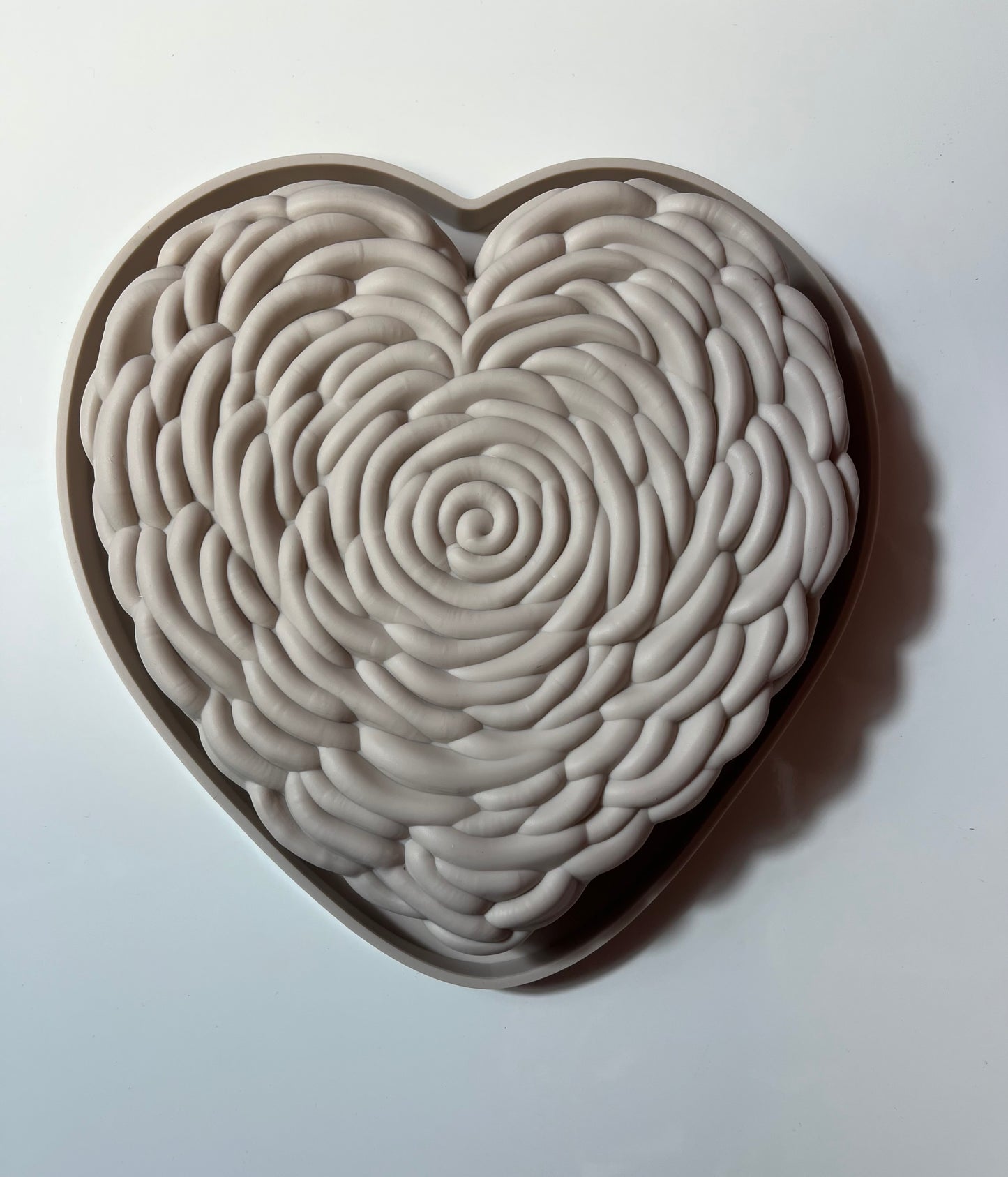 Moule silicone entremet, cœur.
