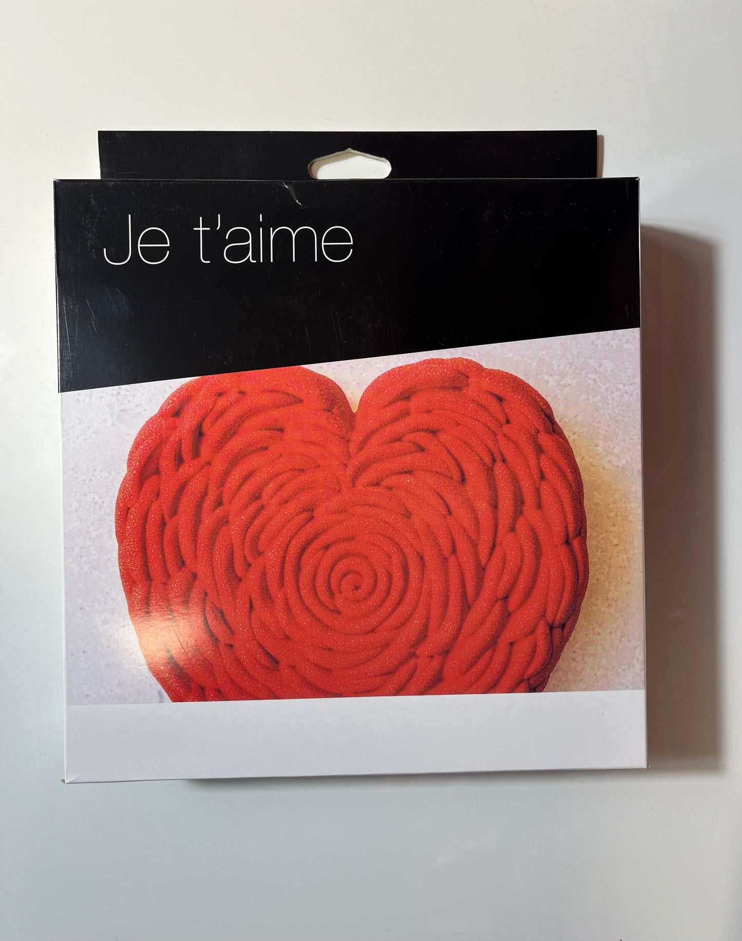 Moule silicone entremet, cœur.