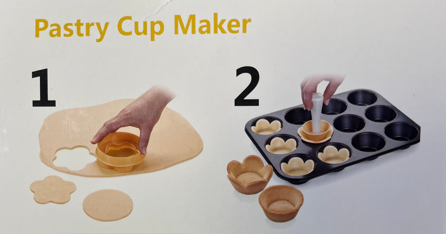 Emporte-pièce et presse à tartelettes