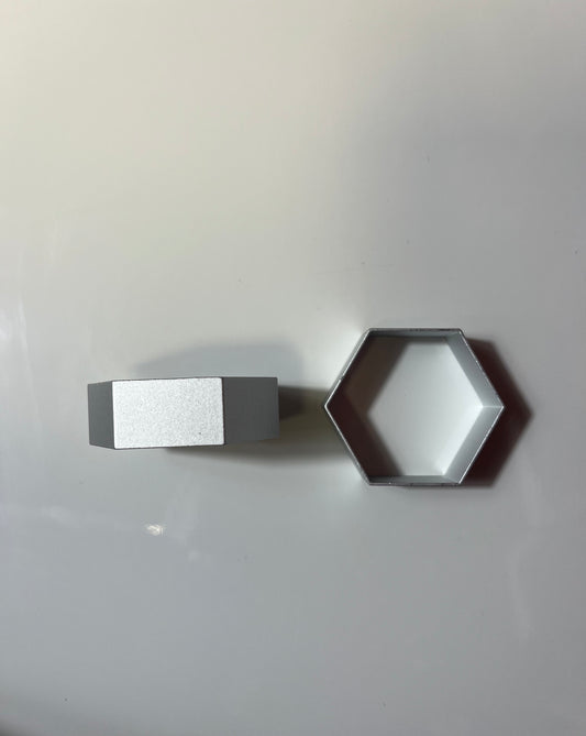 Emporte pièce en Aluminium- forme exagonal