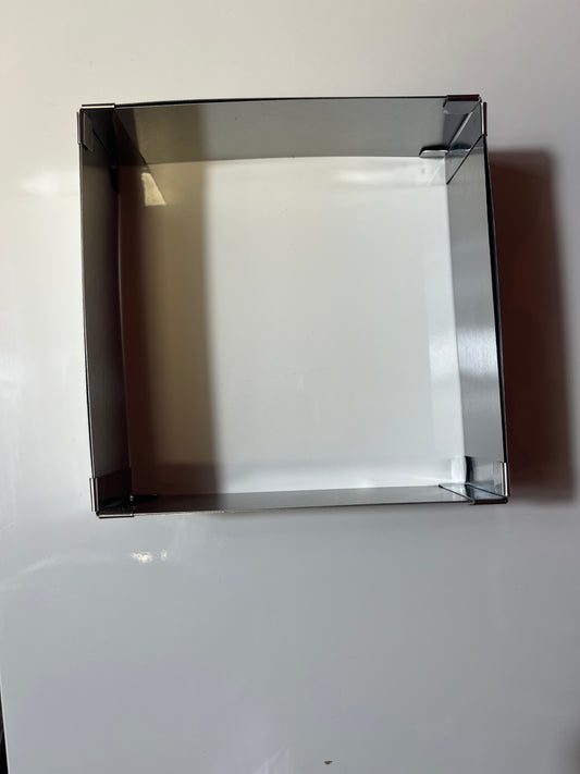 Cercle à gâteau extensible forme carré 15-27 CM