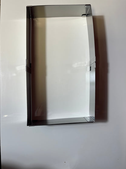 Cercle à gâteau extensible forme carré 15-27 CM