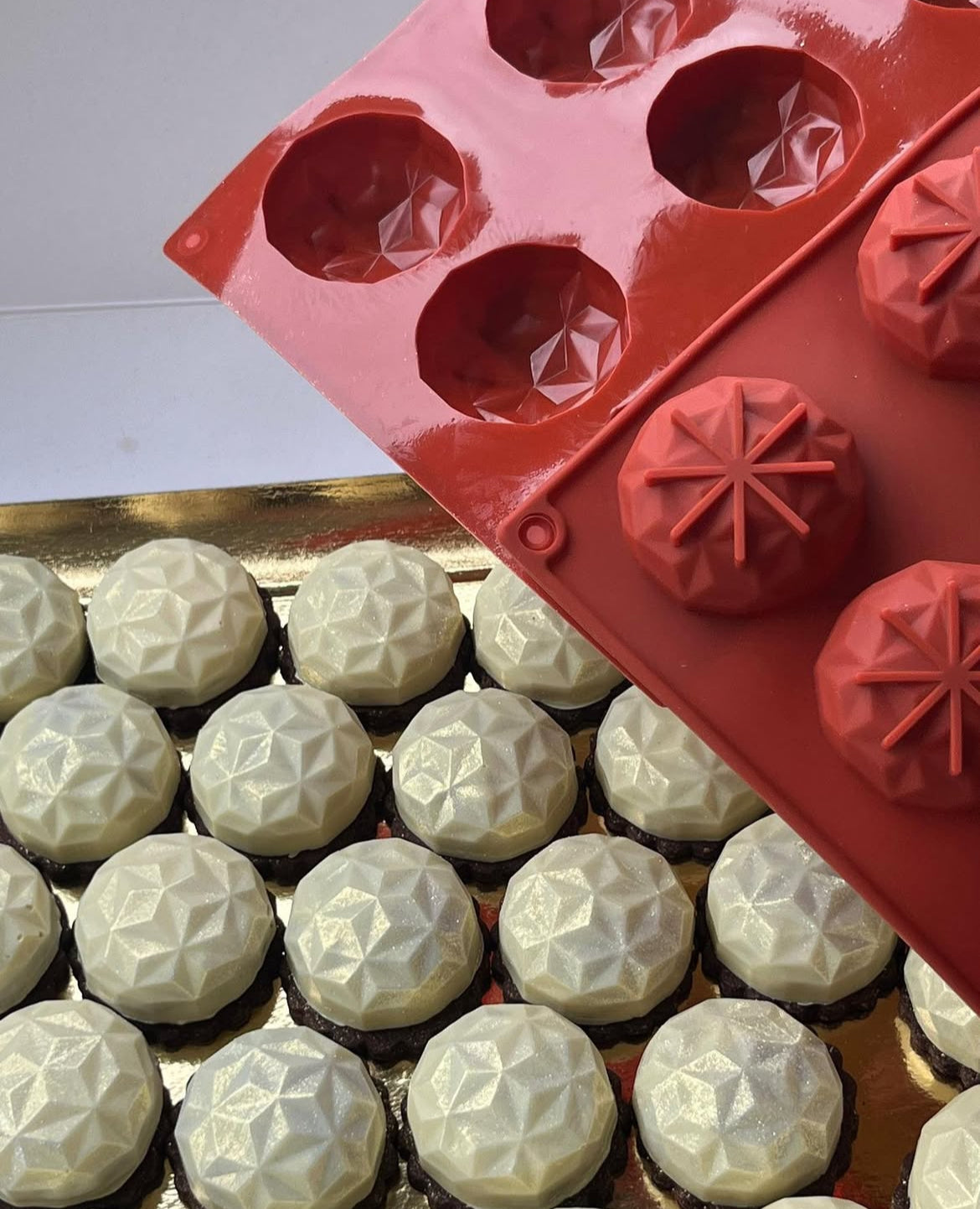 Moule silicone dôme diamant