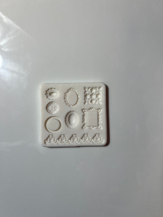 Moule silicone modelage cadre
