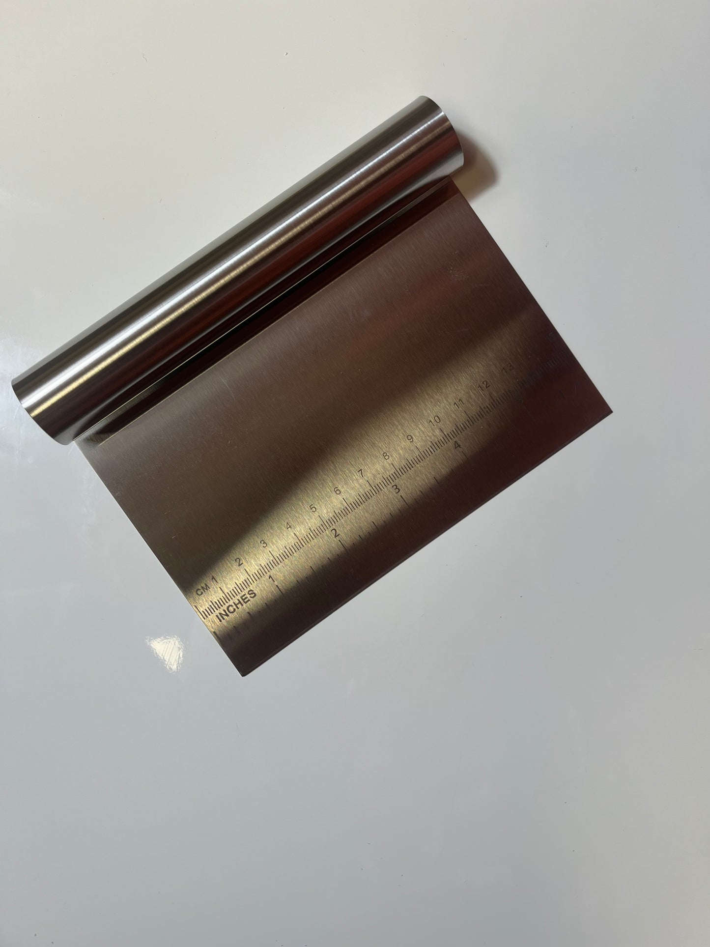 Coupe pâte inox gradué