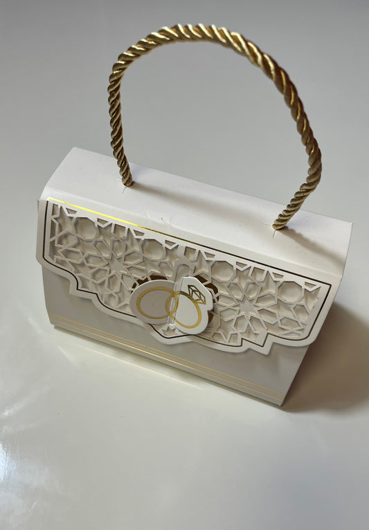 Lot 10 Boîtes à gâteaux mariage , alliance