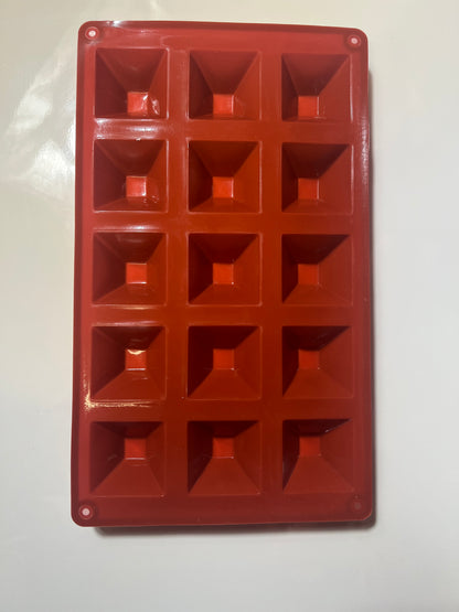 Moule silicone 15 pyramides