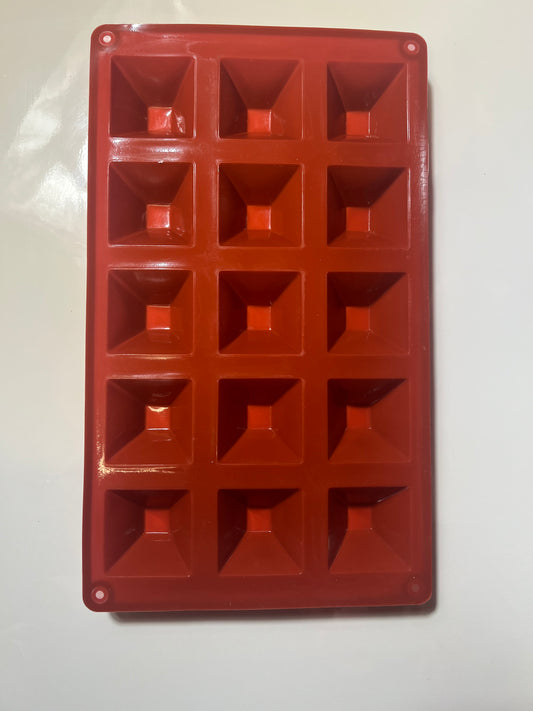 Moule silicone 15 pyramides